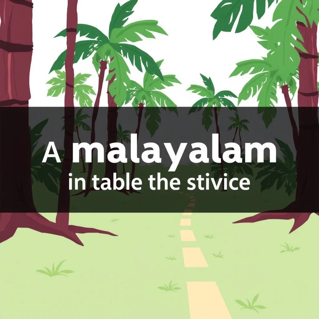 malayalam illustration