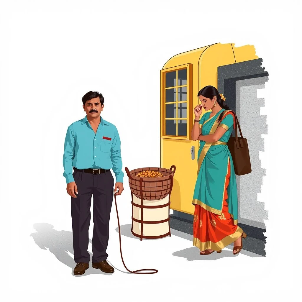 malayalam to manglish illustration
