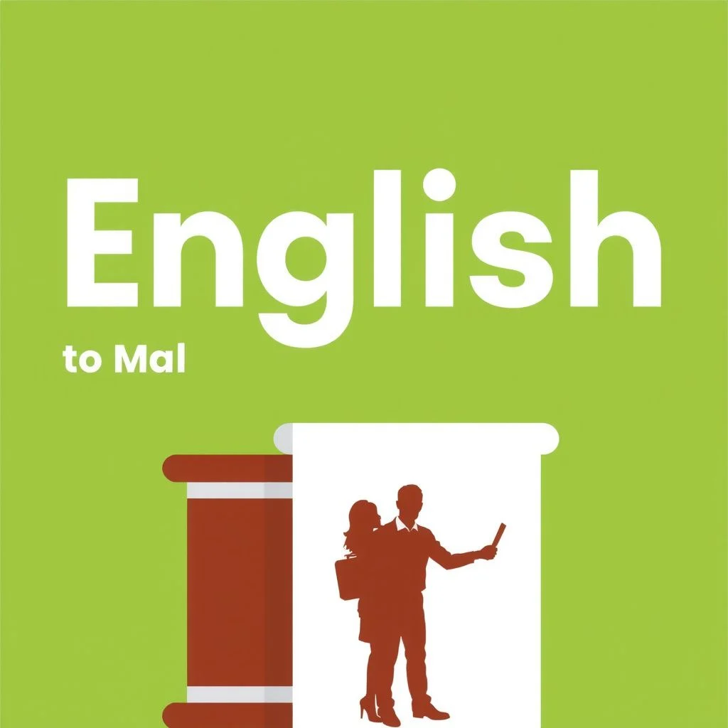 english to mal illustration