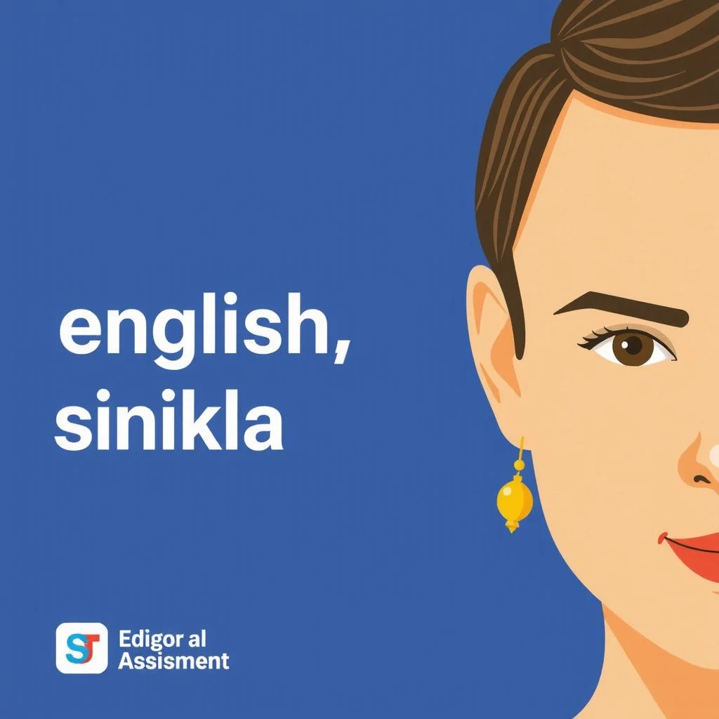 english to sinhala illustration
