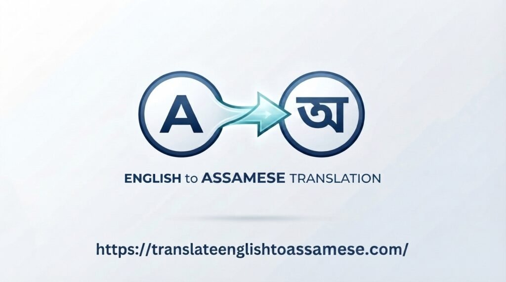 translate english to assamese