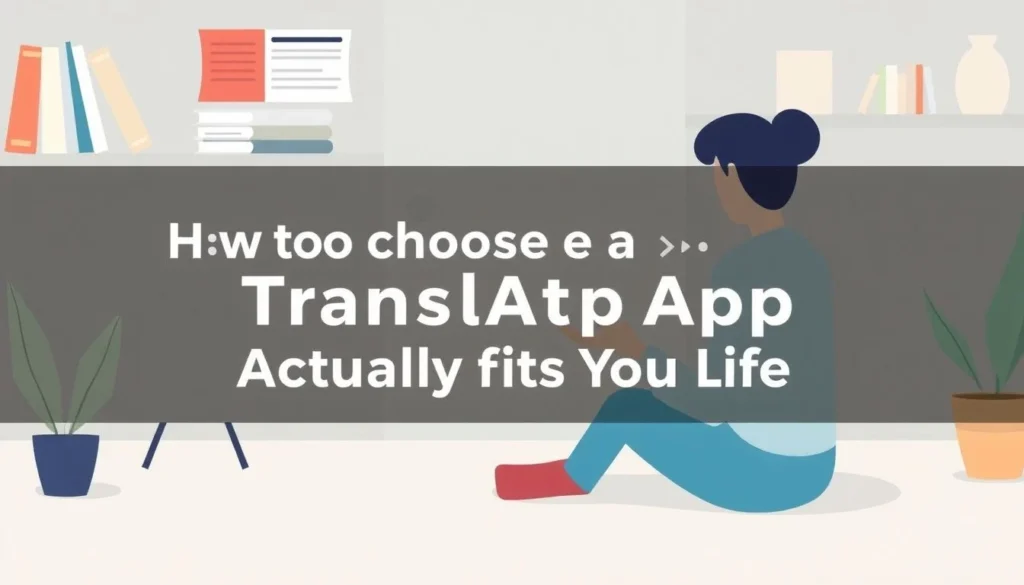 translate app — How to Choose a Translate App That Actually Fits Your Life