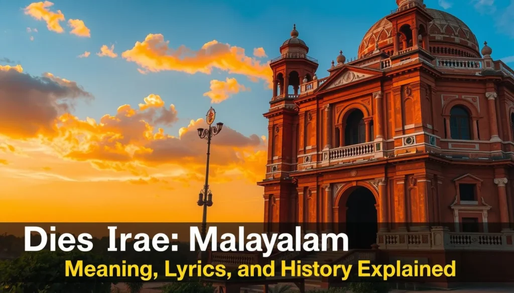 dies irae malayalam — Dies Irae Malayalam Meaning, Lyrics, and History Explained