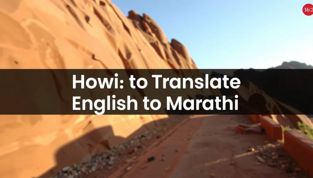 translate english to marathi — How to Translate English to Marathi: A Complete Accuracy Guide